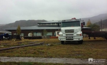 Llegaron los materiales para el nuevo Jard&iacute;n de Infantes de El Chalt&eacute;n