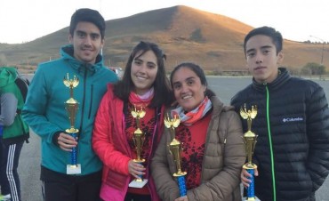 Podios de calafate&ntilde;os en Pruebas Atl&eacute;ticas