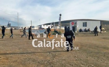 Piquete tambi&eacute;n en las represas