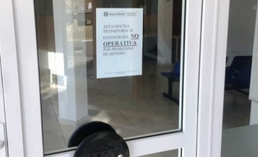 El Chalt&eacute;n: Nuevamente falta atenci&oacute;n en el Banco Naci&oacute;n