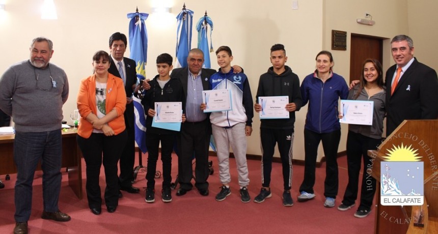 Reconocimientos del HCD al deporte y la cultura