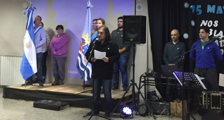 Primer Acto Patrio en el Centro de Formaci&oacute;n Profesional