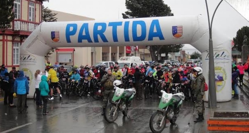 Calafate&ntilde;os en el Rally de Puerto Natales de MTB