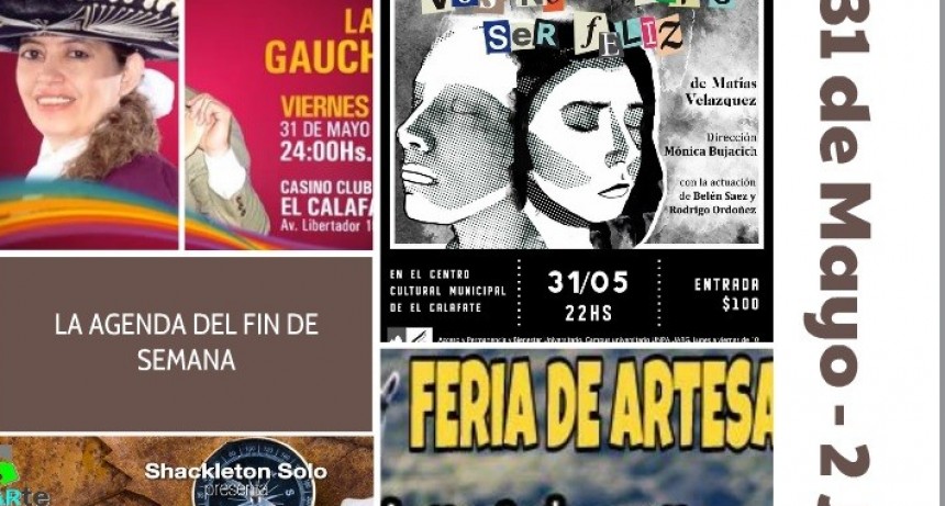 LA AGENDA DEL FIN DE SEMANA