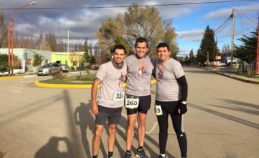 Calafate&ntilde;os en la 5ta fecha del Running Santa Cruz	