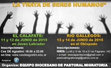 Convocan a que docentes se capaciten en &ldquo;Trata de Personas&rdquo;