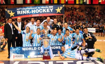 Argentina Campe&oacute;n Mundial de Hockey sobre Patines