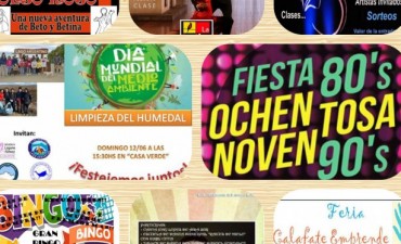 LA AGENDA DEL FIN DE SEMANA