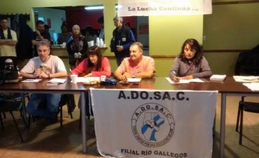 ADOSAC rechaz&oacute; una nueva oferta y decide paro de 96 horas