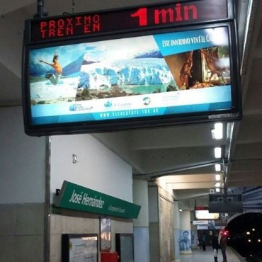 Comenz&oacute; la promoci&oacute;n en cines y Subtes