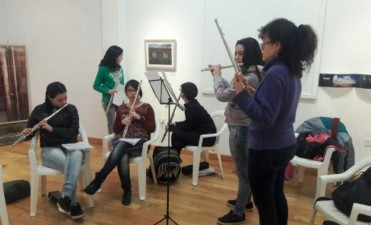 Integrantes de la Orquesta Infantil participan de capacitaci&oacute;n 