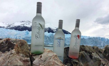 Vodka de El Calafate ya se vende en supermercados