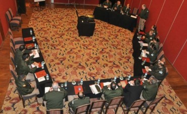 Oficiales de GN se re&uacute;nen en El Calafate 