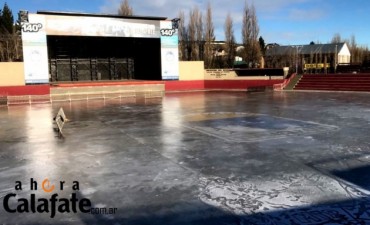 El Calafate tiene nueva pista de hielo