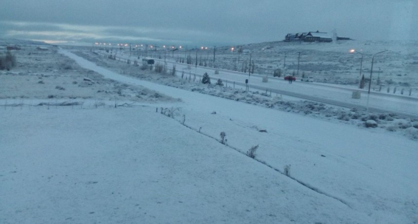 El Calafate tuvo su primera nevada del a&ntilde;o