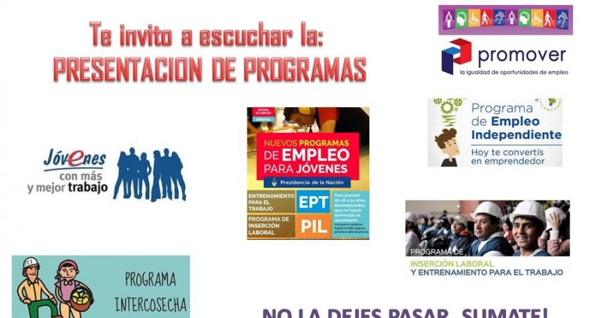 Naci&oacute;n presenta los programas de formaci&oacute;n profesional en El Calafate