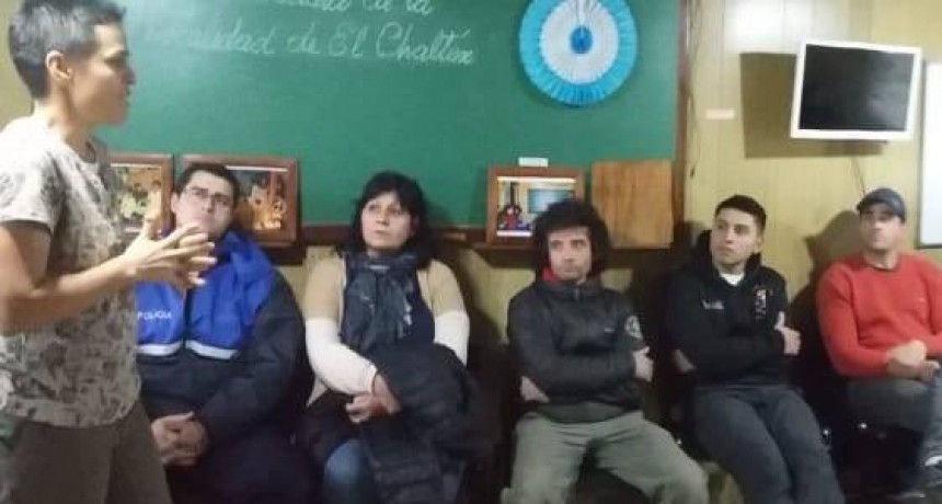 El Chalt&eacute;n. Presentan a la Coordinadora de Protecci&oacute;n Civil Local