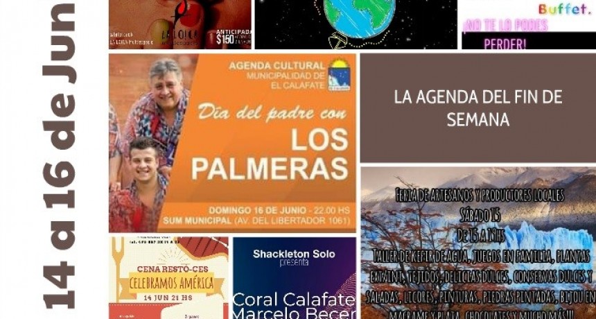 LA AGENDA DEL FIN DE SEMANA