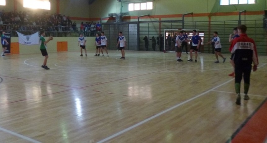 Se jug&oacute; una nueva jornada del Handball escolar