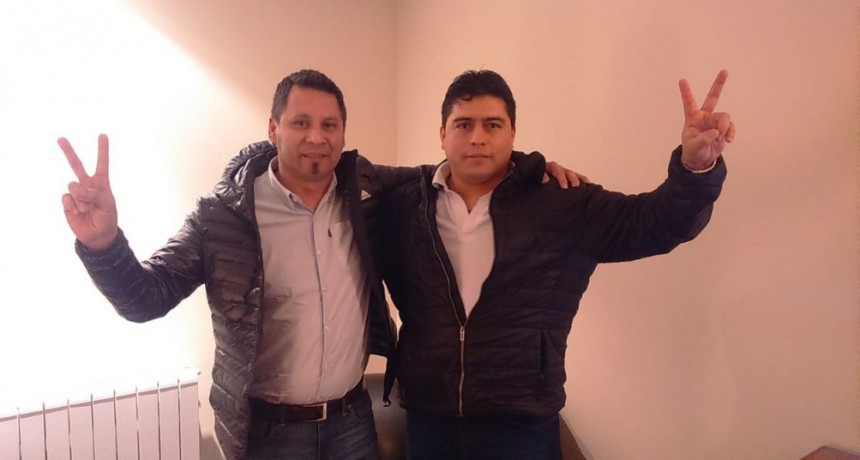 El candidato del petrolero Vidal en El Calafate