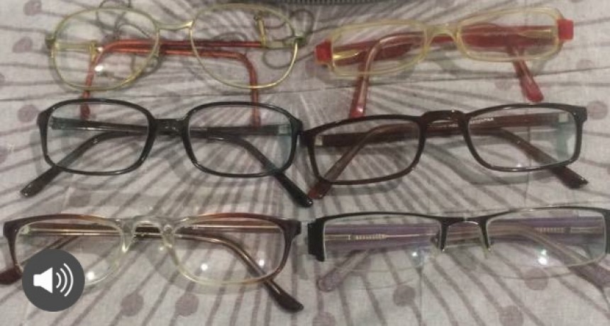 “TUS LENTES SIN USAR SIRVEN PARA ALGUIEN QUE LOS NECESITE” 