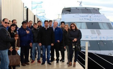 Gobernador pas&oacute; una noche entre los glaciares