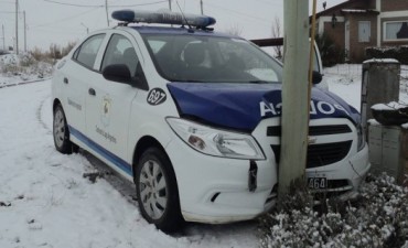 Varios accidentes en el nevado domingo