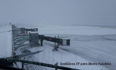 Vuelos cancelados por la nevada
