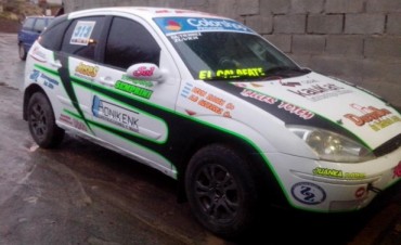 Gutierrez y Zuvich terceros en el Rally Trasandino.