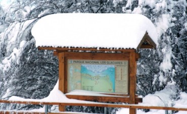 Parque Nacional Los Glaciares en invierno