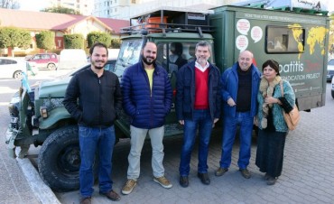 Lleg&oacute; a El Calafate &ldquo;Hepatitis Zero&rdquo;.
