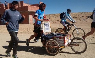 Lleg&oacute; Mart&iacute;n. Corri&oacute; 9 meses por la ruta 40
