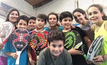 El padel de El Calafate presente en el Nacional de Menores