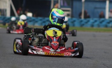 Thiago Levati presente en el Campeonato Regional de Karting