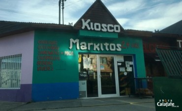 Encapuchado roba un Kiosco 24 horas