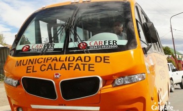 Municipio implementa un servicio provisorio de colectivo