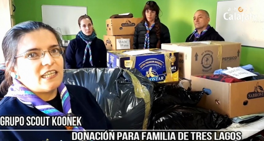 Ayuda para familia que perdi&oacute; todo en Tres Lagos