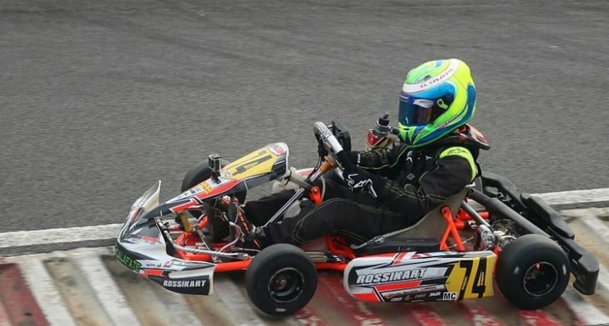 Thiago Levati debut&oacute; en el Karting Sudamericano en San Pablo