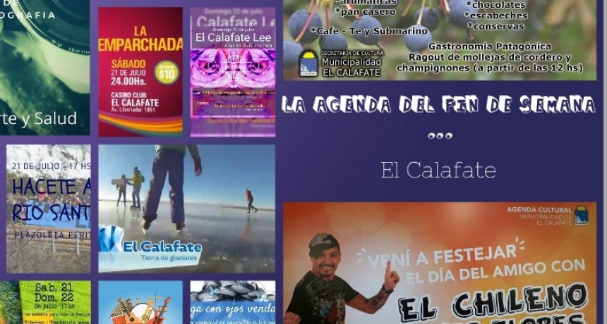 LA AGENDA DEL FIN DE SEMANA
