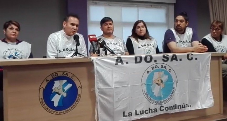 La vuelta a clases puede ser con paro docente