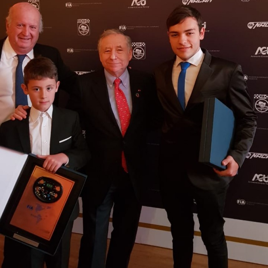 Thiago Levatti recibi&oacute; un hist&oacute;rico premio Internacional