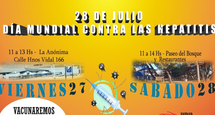 Campa&ntilde;a de vacunaci&oacute;n callejera contra la Hepatitis
