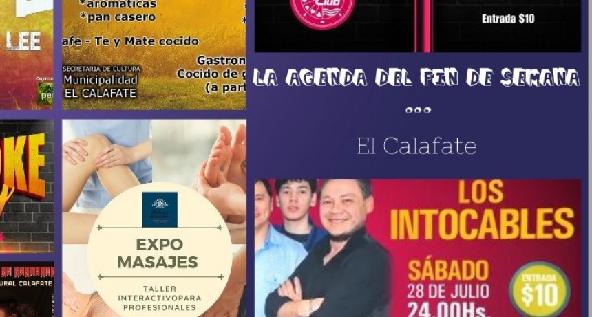 LA AGENDA DEL FIN DE SEMANA
