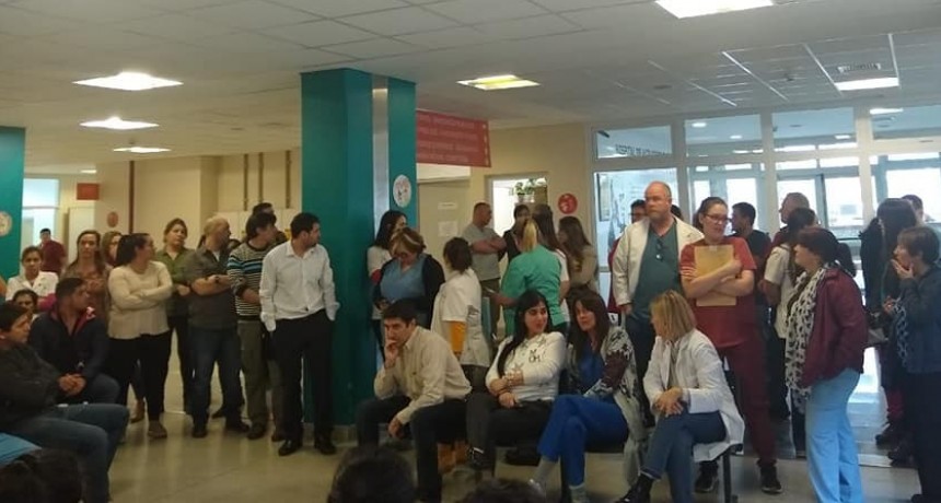 Viernes y Lunes paro en hospital.