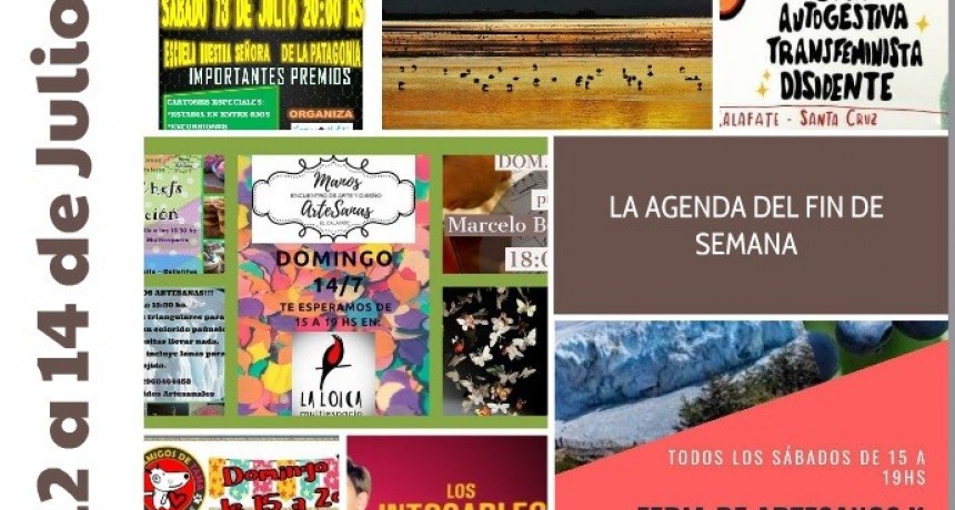 LA AGENDA DEL FIN DE SEMANA