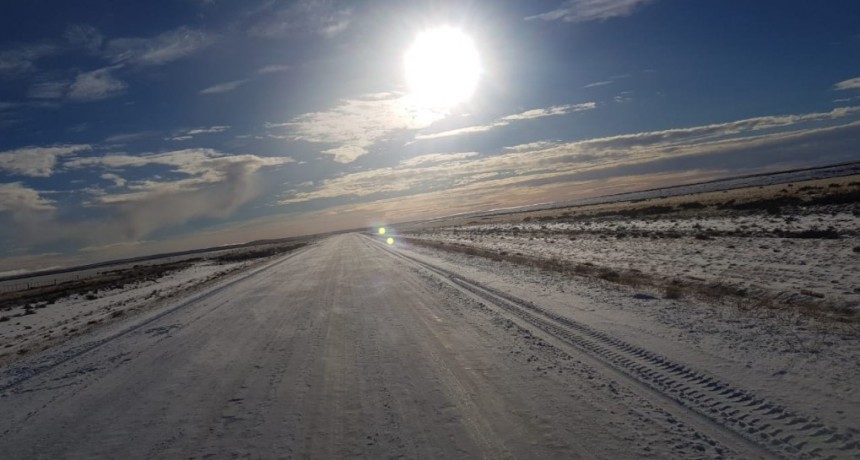 ACTUALIZADO Circulaci&oacute;n habilitada tramo R&iacute;o Gallegos - El Calafate 