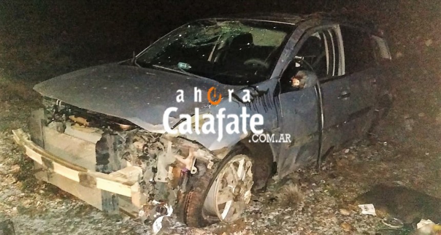 Una familia se accident&oacute; volviendo a Tres Lagos