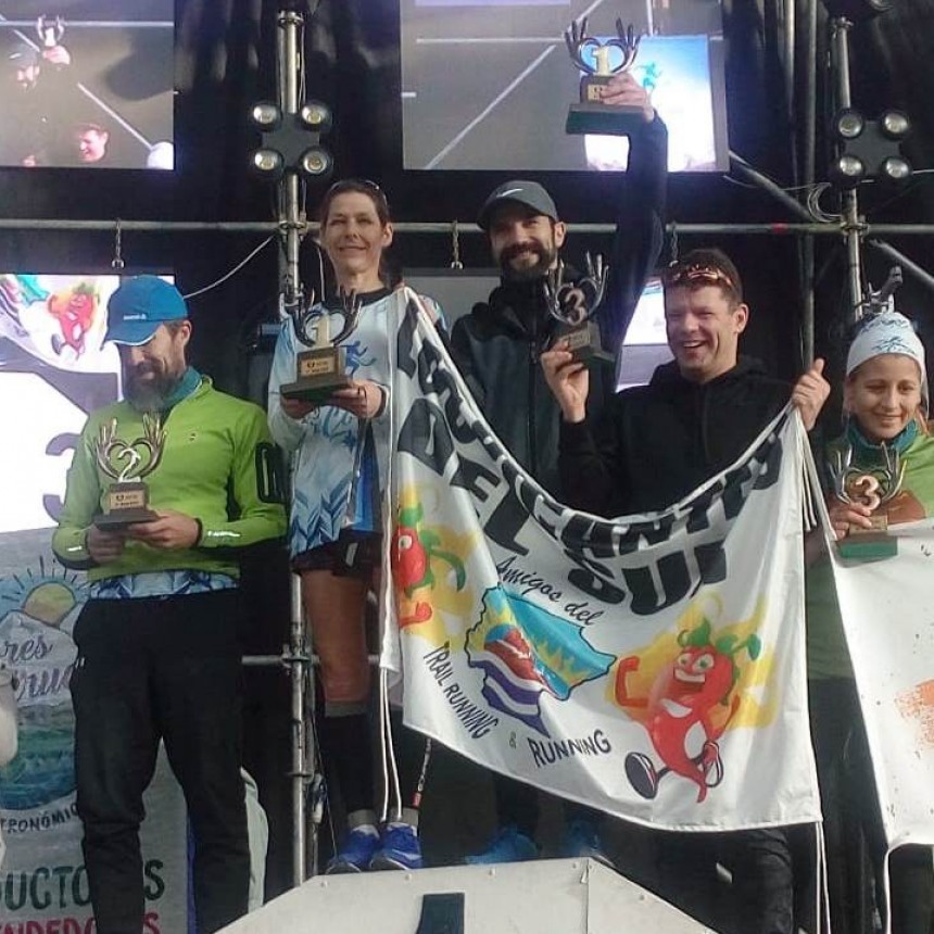 Pascale Tailleu tambi&eacute;n hizo podio en &ldquo;Santa Cruz ReCorre&rdquo;