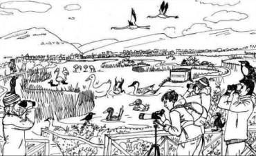 Presentan la &ldquo;Gu&iacute;a de la Naturaleza&rdquo; de Laguna Nimez