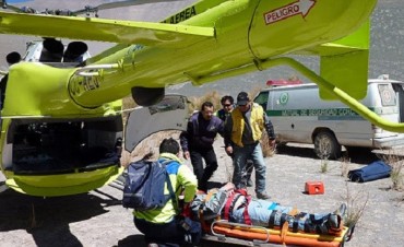 Empresa chilena ofreci&oacute; servicio de rescate a&eacute;reo en El Chalt&eacute;n
